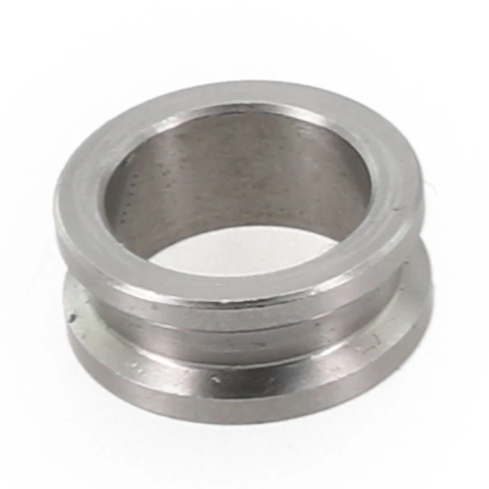 Nuovo Rullo Linea Esterno 1pz Argento Liscio Acciaio Inox Accessori - Immagine 3 di 4