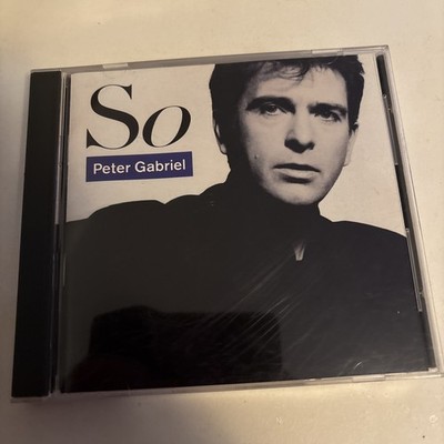 So by Peter Gabriel (CD, 1986 Geffen) B8