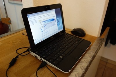 Dell Inspiron Mini 1012 | Laptop | 1GB | 150GB HDD | Maus + Netz + Win7 Ultimate