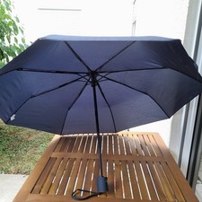 NEU OVP Regenschirm -Automatik Taschenschirm Sturmfest Dunkelblau Art Nr.01897