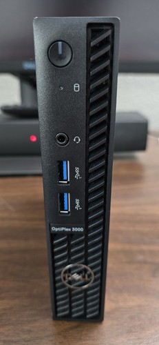 Dell Optiplex 3000 Micro 12th Gen i3-12100t 4.10Ghz/16G/256Gb Nvme SSD/Win 11 - Afbeelding 3 van 5