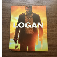 Logan 2017 Target Digibook Blu-ray w/Digital, Slipcover, Noir B W, Never Watched