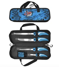 Cuda 4 Fillet Knife Set Kit 6” 7” 9” 2.5” Bait 4116 Stainless Steel Blade 23015