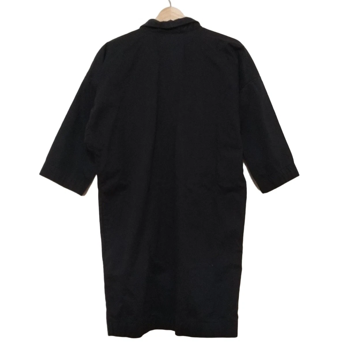 Autentico ACNE STUDIOS Abito da donna in cotone blu scuro [materiale esterno]