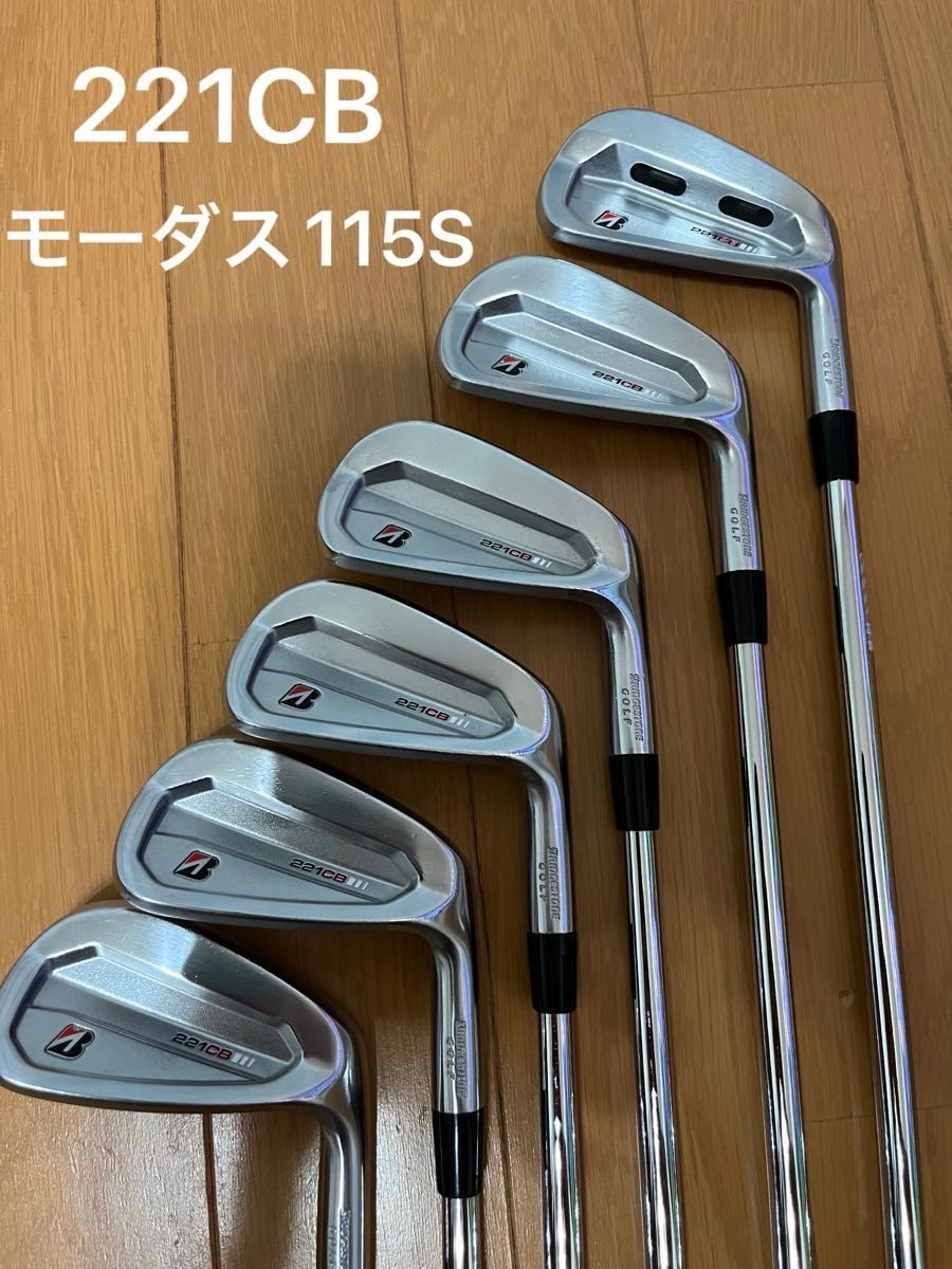 Bridgestone B series 221CB Iron Set6 (5-P) MODUS 115 Steel Bridgestone B series 221CB Iron Set6 (5-P) MODUS 115 Steel