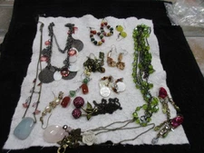 Park Lane Vintage Necklaces/Earrings Dangle Lot(8) earrings & 5 Necklaces