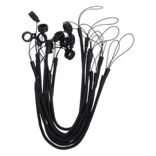 10pcs Elastic Stylus Pen Tether Lanyard - Anti-Lost Spring Rope with 8mm