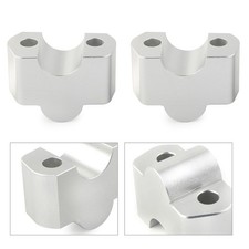 Silver Handlebar Extension Moved Up Handle Bar Riser Fit BMW G310GS G310R 17-20