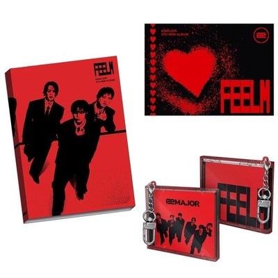 82MAJOR [FEELM] 5th Mini Album ALL (PHOTO BOOK+POCA+KEY RING) Ver SET OFFICIAL