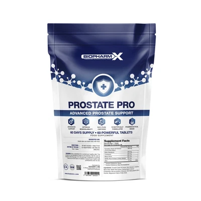 BIOPHARMX Prostate supplement 60 Tablets Advanced Prostate Support / Urinary Tract Health