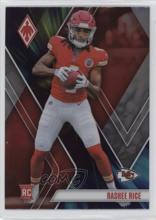 2023 Panini Phoenix Rookies Color Burst Rashee Rice #112 6o3