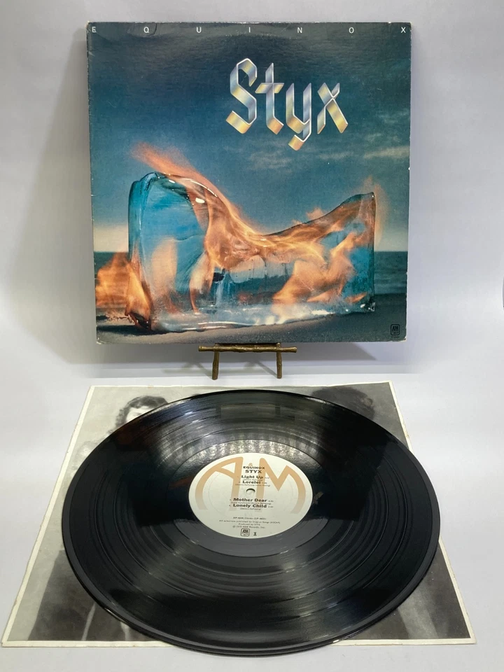 Styx Equinox Vintage Vinyl LP 1975 A&M Record SP-4559 - Image 3 of 4