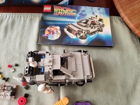 LEGO Ideas: The DeLorean Time Machine (21103) Back To The Future 100% Complete