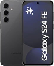 Samsung Galaxy S24 FE 256GB Graphite 5G AI SIM Free Android Smartphone UK Model