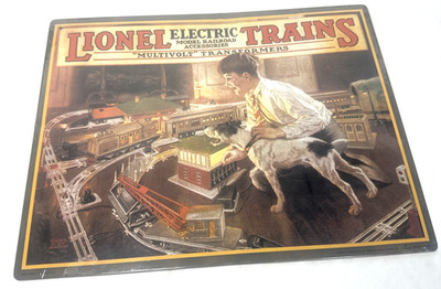 Hallmark Great American Railways 1926 Lionel Katalog Cover Blechschild - Neu