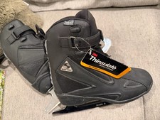 Jackson Ultima Softec Elite Black Mens Ice Skates with Mark II Blades Size 7 NEW