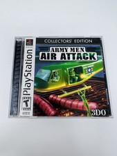 Army Men: Air Attack Sony PlayStation 1 PS1 Complete CIB Black Label Tested