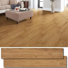 INMOZATA Peel and Stick Floor Tile Vinyl Flooring, Waterproof Vinyl Plank Floor