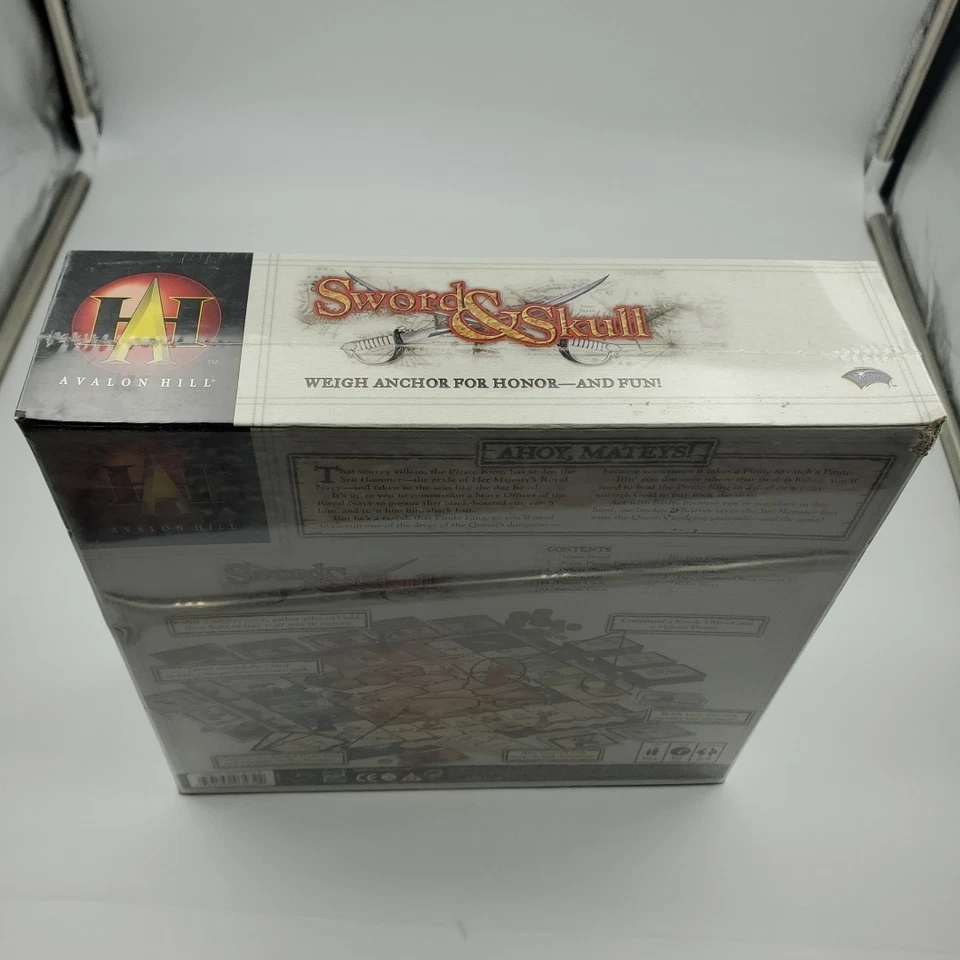 Sword And Skull Avalon Hill Action Board Game of Pirate Treasure New Sealed - Image 4 of 4