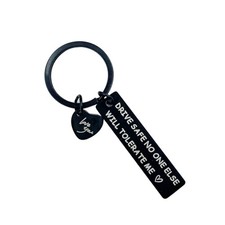 Drive Safe Keychain For Him I Love You Gifts For Boyfriend Husband Birthday