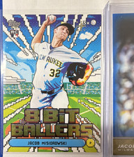 Topps Jacob Misiorowski Milwaukee Brewers Lot. 5 Cards RC, Inserts & #’d Relic!