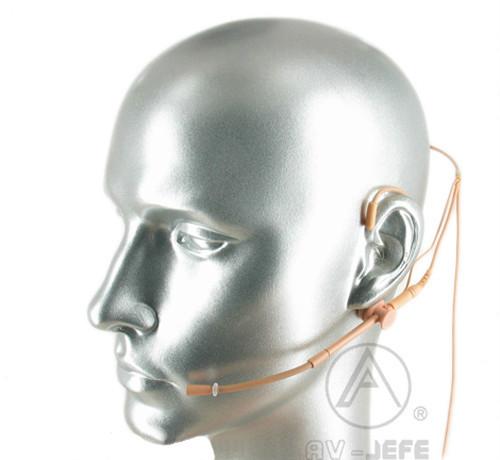 Hellbraun Beige Headset Mikrofon für Audio-Technica Funkmikrofon ATW T27 T31 200 210 - Bild 7 von 7