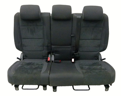 Original VW Tiguan 5N Alcantara Stoff Rückbank umklappbar mit Gurten