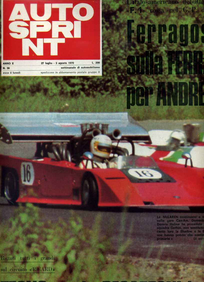 Autosprint 5 1974 La Stratos di Andruet domina il rally. Emerson e