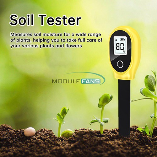 0-99%RH Soil Moisture Detector Tester LCD Soil Water Analyzer Meter Gardening - Picture 2 of 19