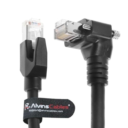 CAT6a GigE Vision Cable Horizontal RJ45 Screw Lock Industrial Ethernet Cable - 第 11/15 張圖片