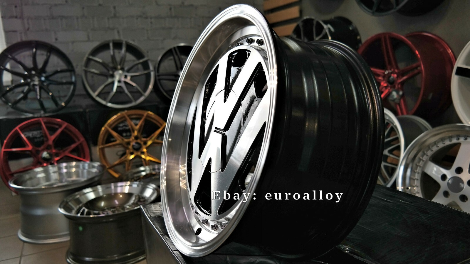 New 17 inch 5X112 DEEP DISH JDM RR style wheels for VW GOLF CADDY
