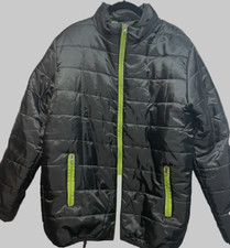 Men Winter Warm Puffer Jackets Thick Bubble Coats Casual Long Sleeved Zipper-XXL