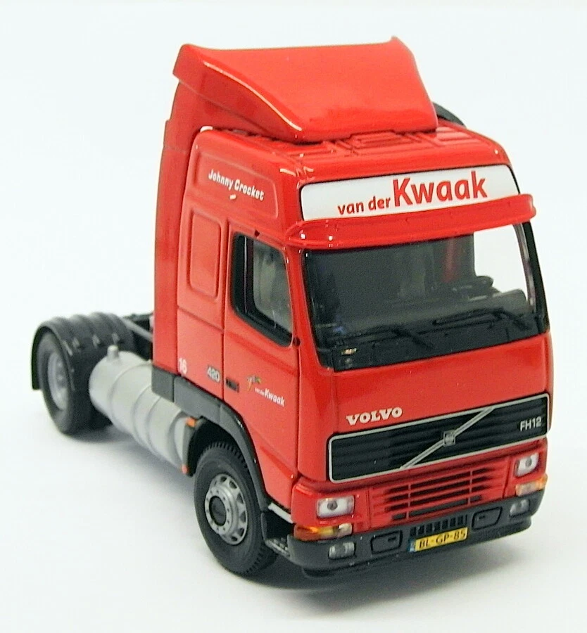 Corgi 1/50 Scale Truck CC12419 - Volvo FH Fridge Trailer - Van Der Kwaak - Image 3 of 4
