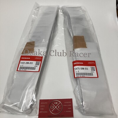 New OEM 02-06 Acura RSX B-Pillar Garnish Trim Door Molding Set L & R D Molding Set L R Dc5 Integra