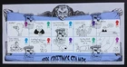 GB QEII Bradbury 1996 Greetings Stamps Set on First Day Cover, Titterhill S/H/S