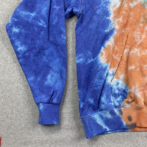 Positive Energy Hoodie Mens Large Sunflower Tie Dye Street Artist Union Clothing - Picture 5 of 17