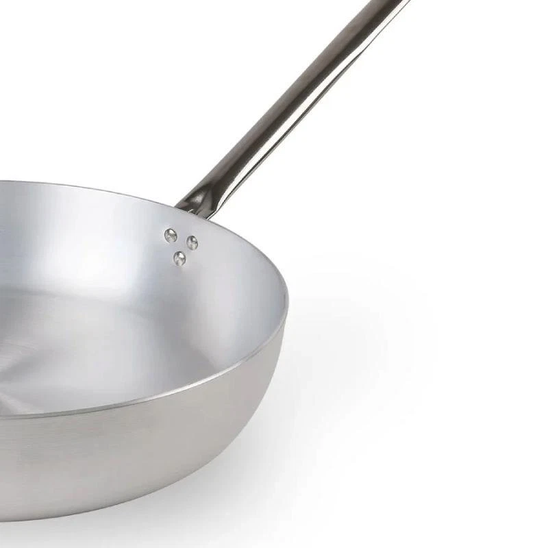 Padella saltapasta professionale in alluminio puro 28 cm 100% Made in Italy - Immagine 3 di 4