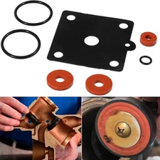 Repair Kit For Zurn 975XL 975XL2 1/4"-1/2" Backflow Preventer Repair (8Pcs)
