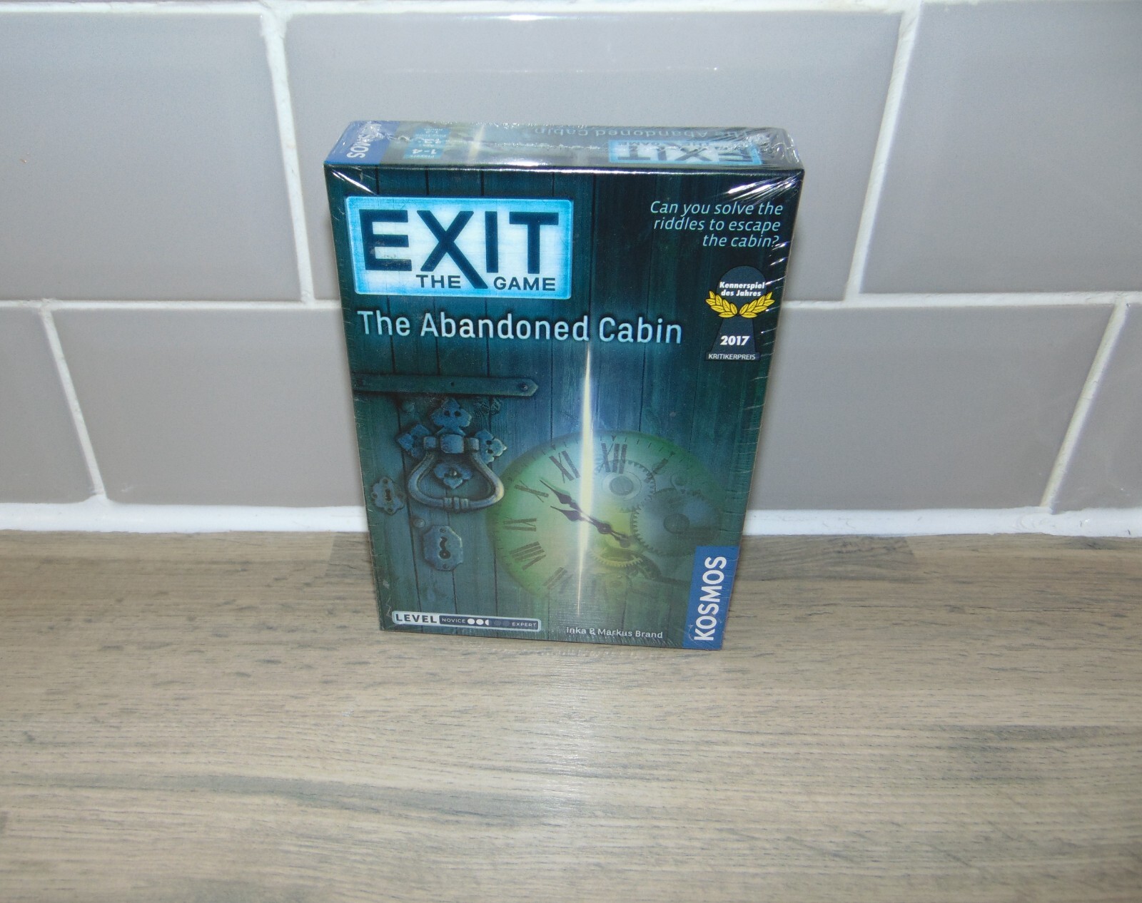 Kosmos Exit: The Abandoned Cabin Game Board Escape Room Brand New and Sealed