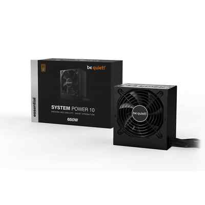 Sei still! 650 W System Power 10 PSU, 80+ Bronze