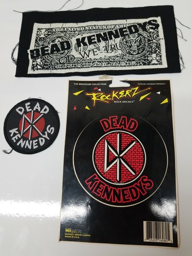 DEAD KENNEDYS SET 2 JACKET PATCHES 