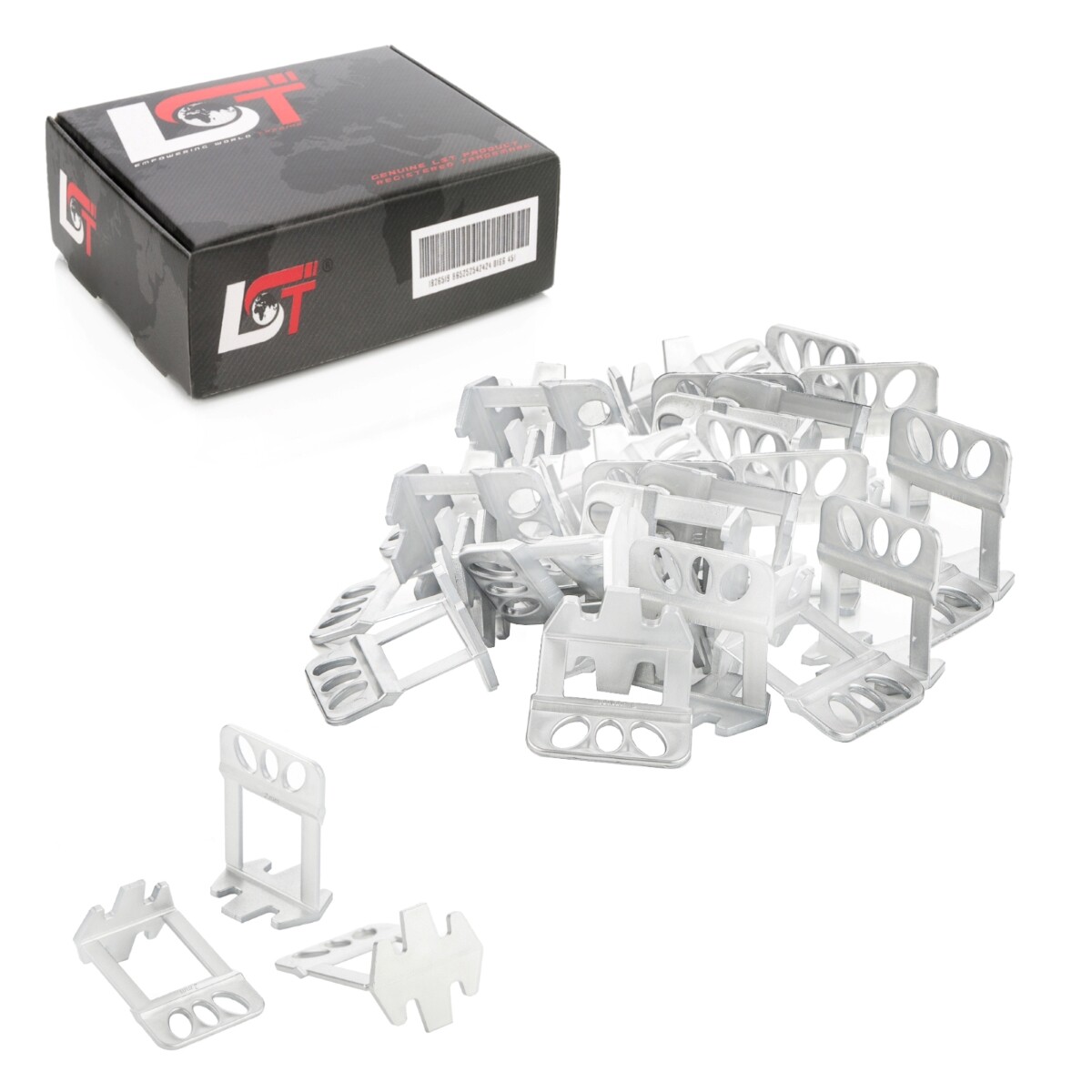 300x High Pull Tab XL Leveling Clips 2mm Leveling System for Tiles 12-20mm
