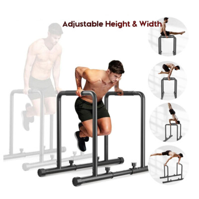 Dip-Ständer Dip-Stange Dip Stationen Fitness Dip Barren Home Krafttrainingsgerät