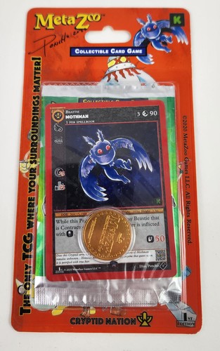 MetaZoo Cryptid Nation Kickstarter Blister Pack - Poncho Autograph