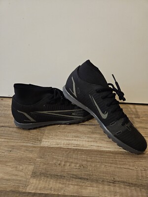 Nike Mercurial Superfly 8 Club TF Renew - Schwarz/Iron Grau