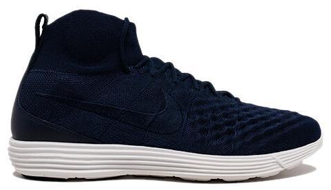 Nike Lunar Magista II Flyknit FK Shoes Mens 9 College Navy‎ Sneakers 852614-401 Nike Lunar Magista II Flyknit - College Navy/White main image 4