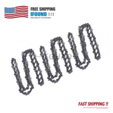 3PCS 6" Chainsaw Chain Blade For 1/4"LP .043" 37DL Saker Electric Chainsaw