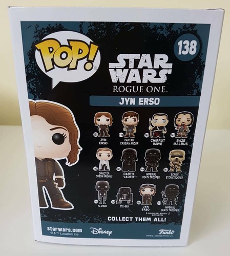 Funko PoP! Star Wars Rogue One Jyn Erso 138 - Imagen 3 de 6