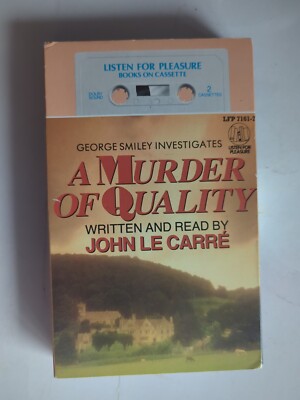 A Murder of Quality by John Le Carre, Abridged Audio Cassette 