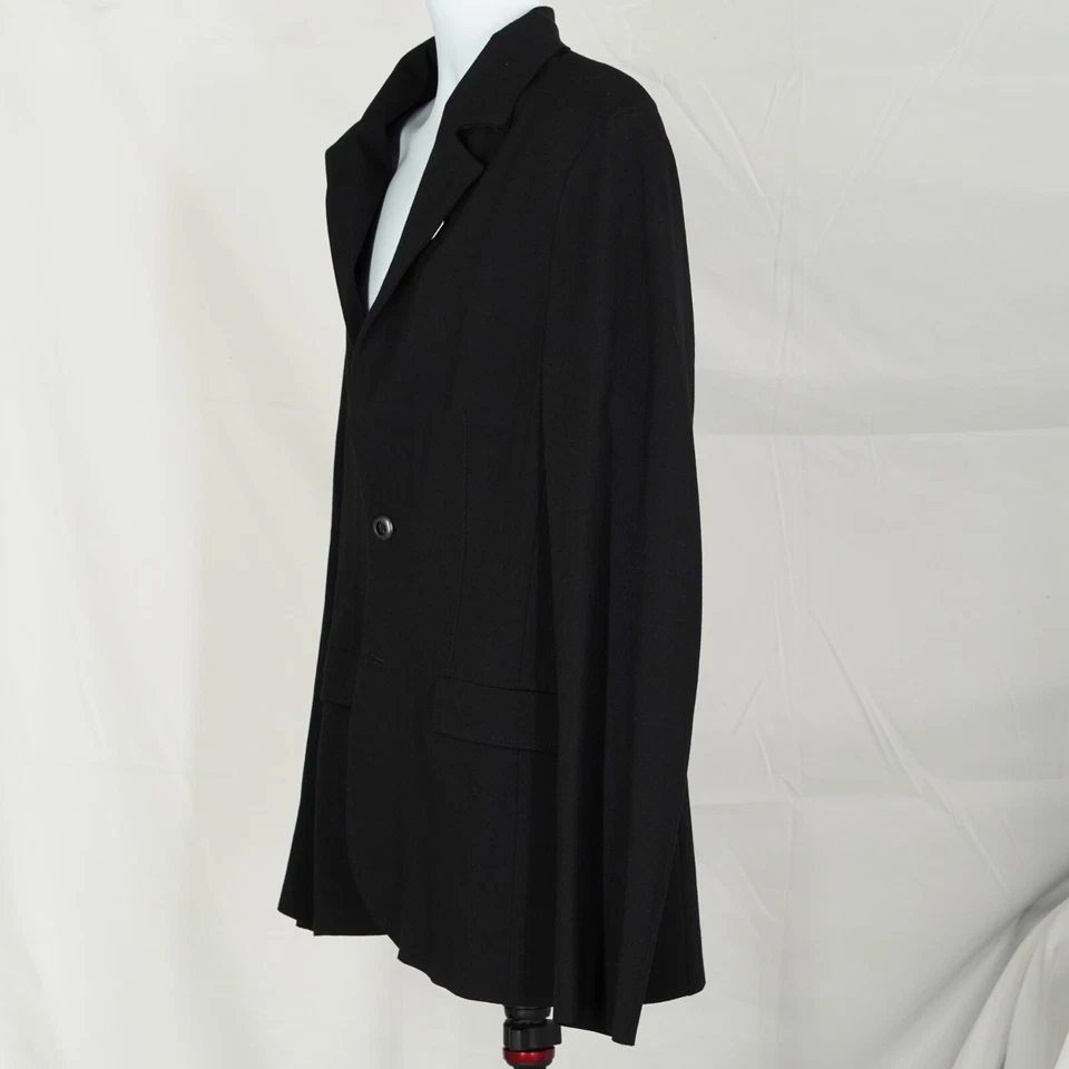 Chaqueta Blazer Disfraz Nacional Hombre Negra Abotonada Foto 3 de 4